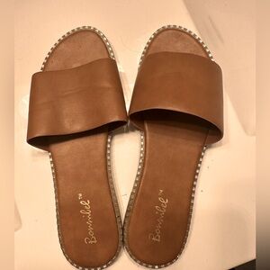 Bonnibel Brown Sandals-Size 9